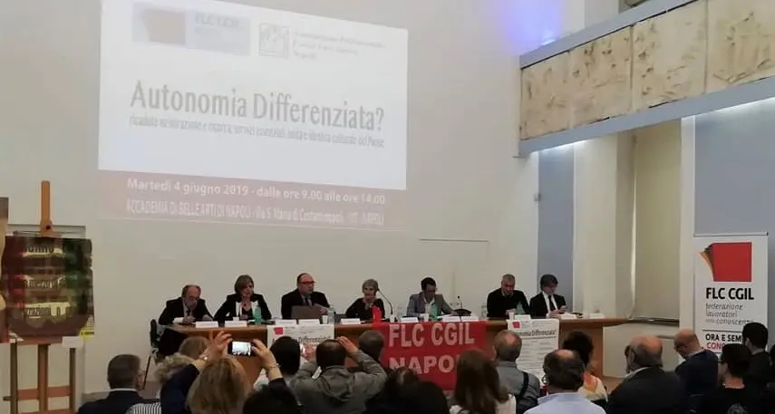 Autonomia differenziata, 4 giugno convegno Flc a Napoli