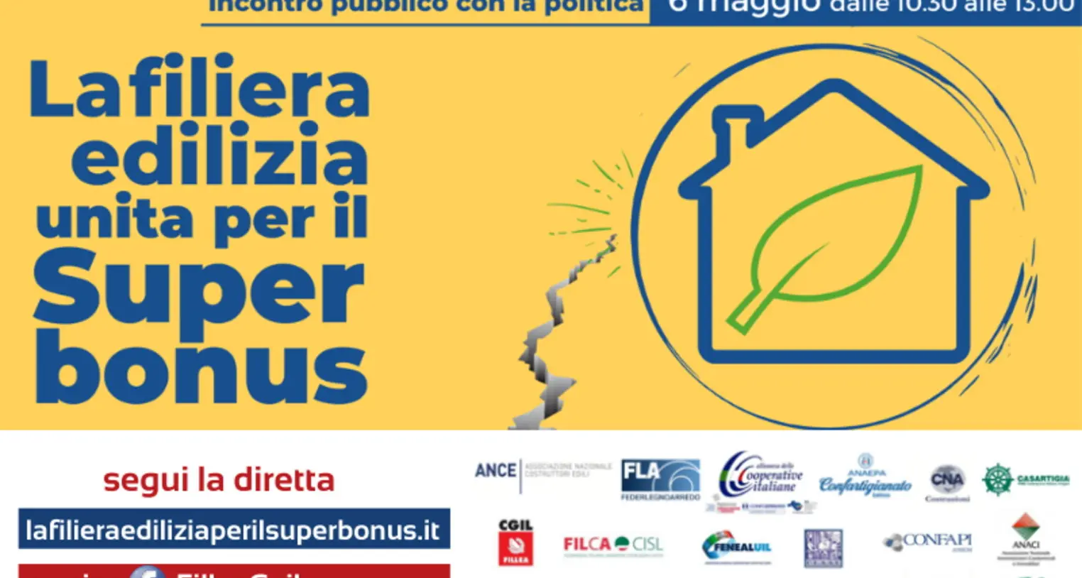 L'edilizia per la proroga del superbonus - Diretta
