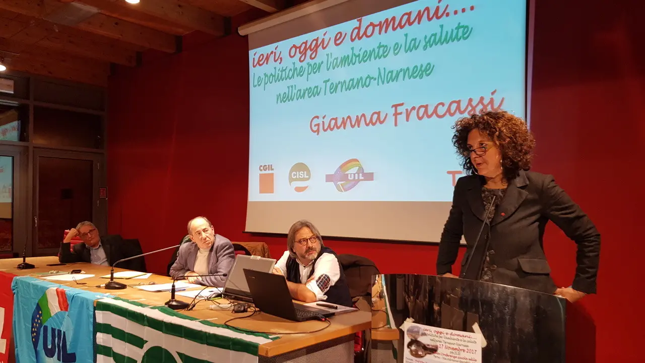 Gianna Fracassi a Terni