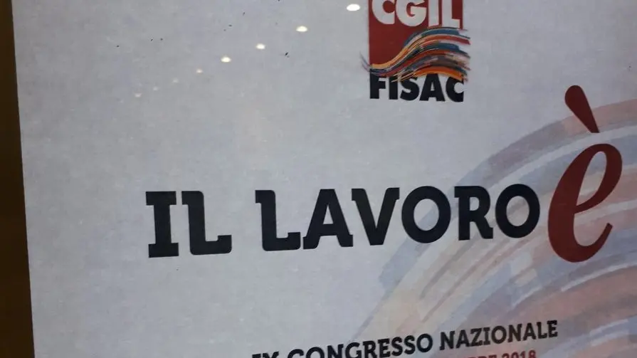 fotografia di Fisac Cgil nazionale (da Twitter)