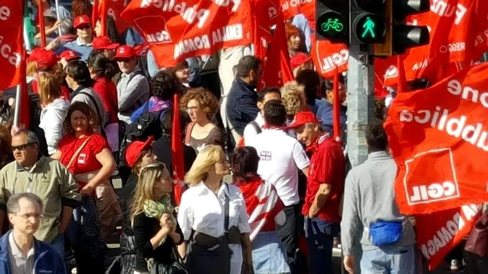 (fotografia di Fp Cgil Emilia Romagna, pagina Facebook)