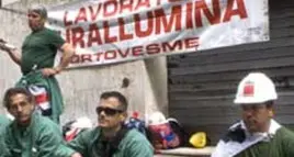 Eurallumina, operai in sit-in davanti al ministero