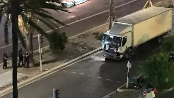 Il tir della strage in Promenade des Anglais