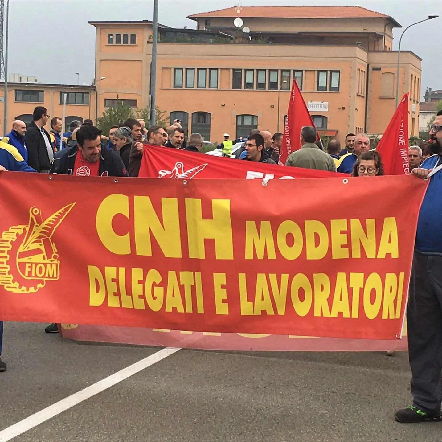 Cnh licenzia, sciopero e corteo a Modena