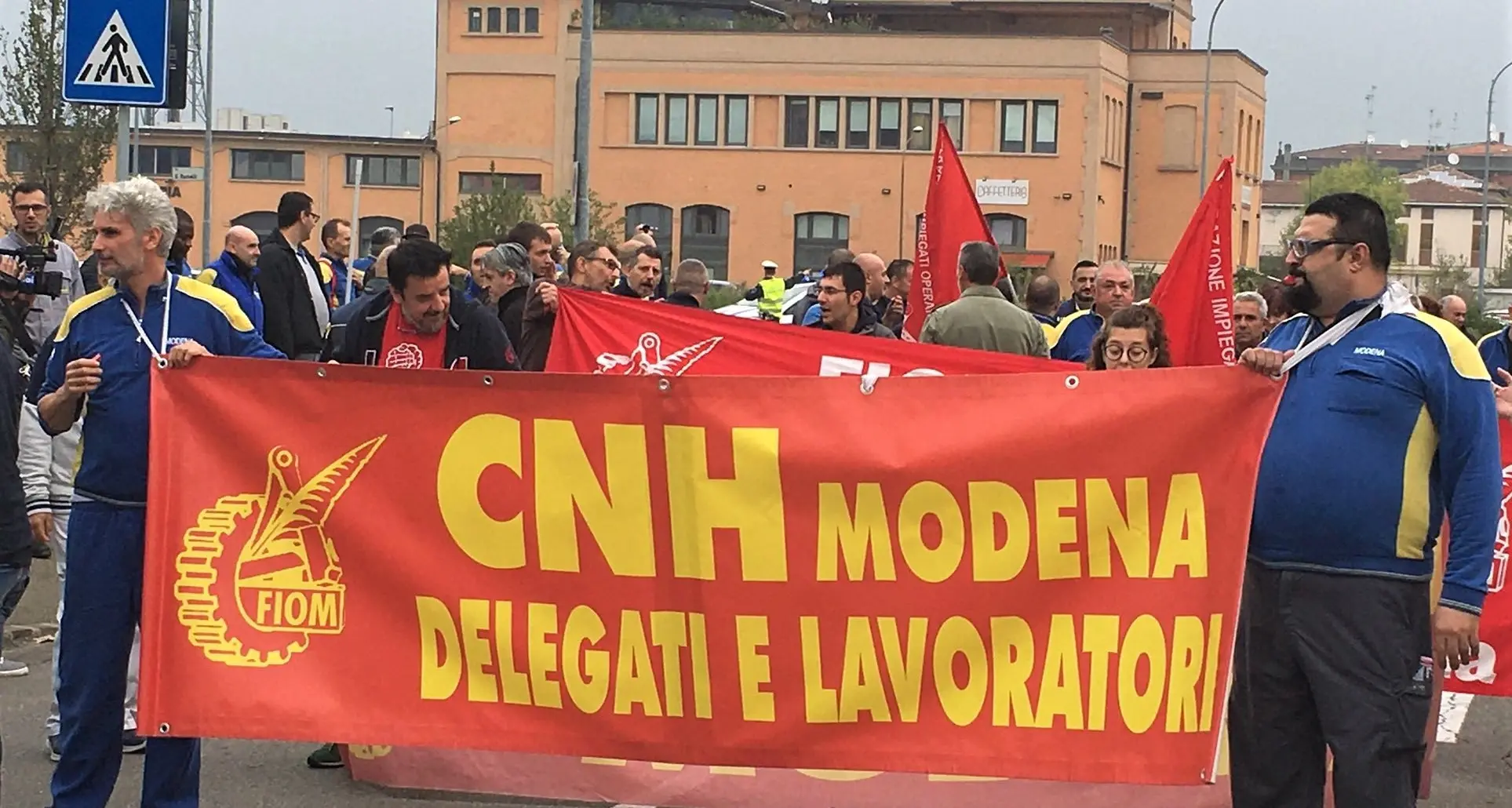Cnh licenzia, sciopero e corteo a Modena