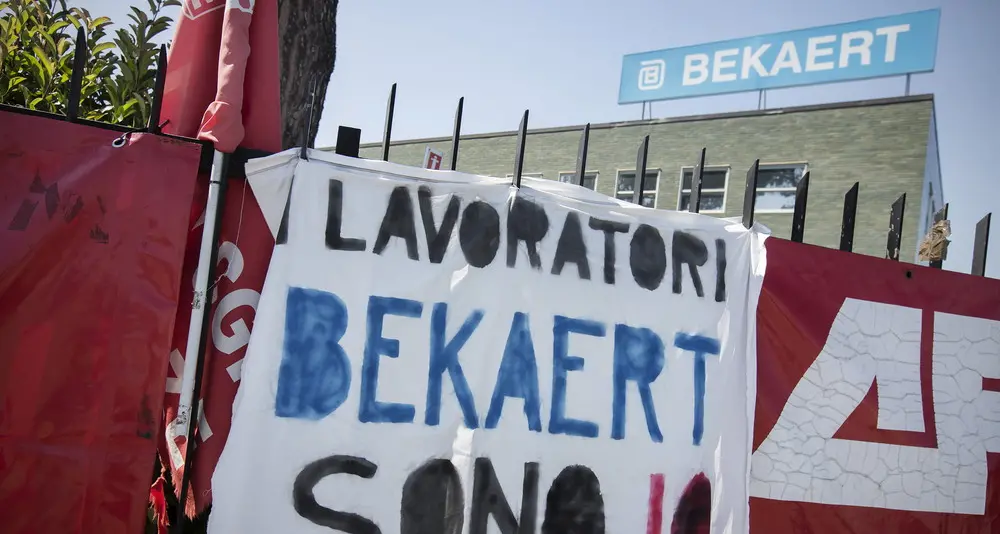 La Bekaert è ancora aperta grazie ai lavoratori