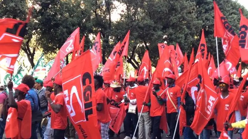 (fotografia di Flai-Cgil Nazionale, pagina Facebook)