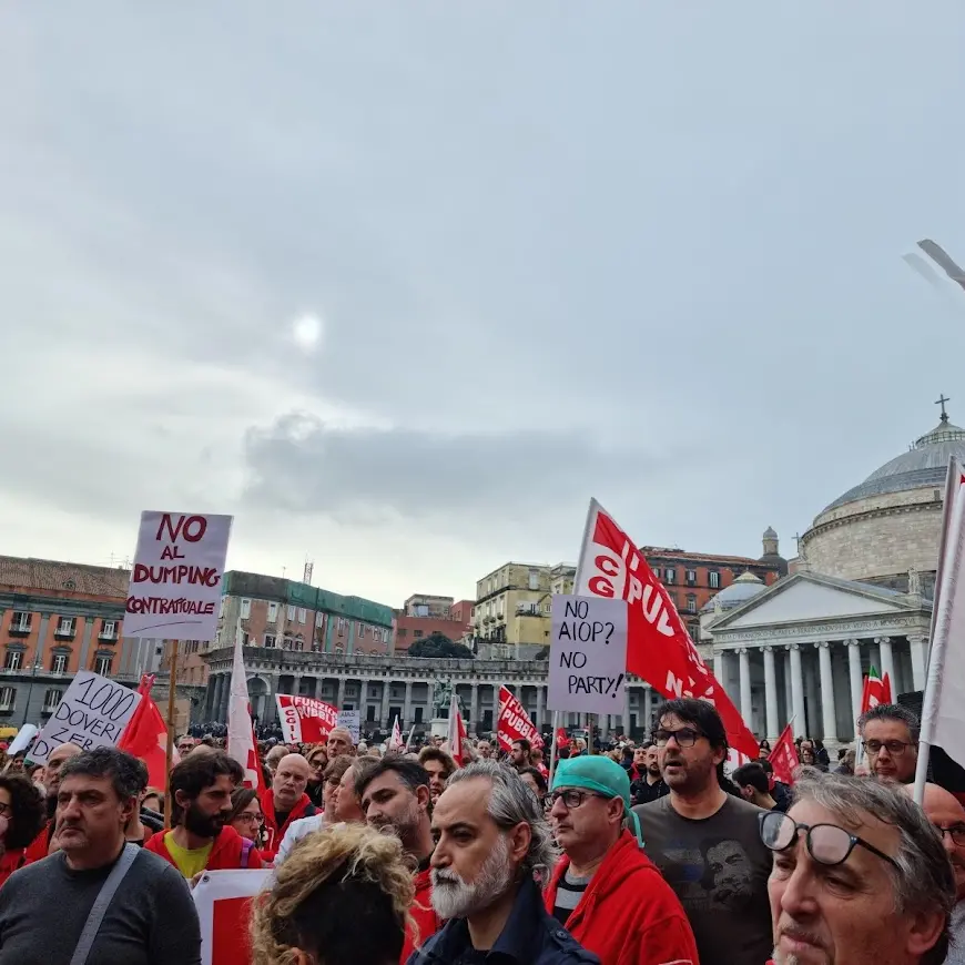 A Napoli Cgil in piazza contro l’autonomia differenziata