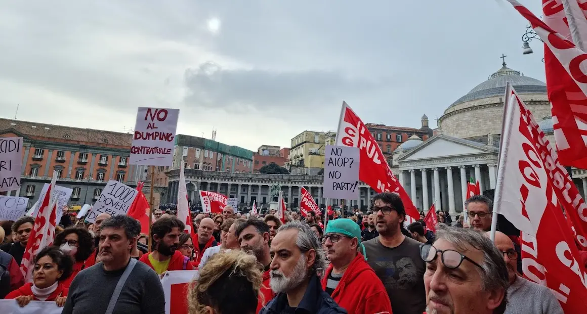 A Napoli Cgil in piazza contro l’autonomia differenziata