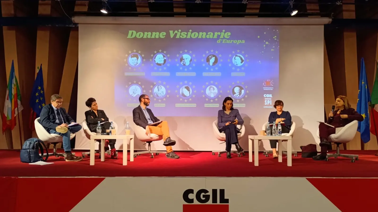 La conferenza dello Spi Lombardia: Donne visionarie d’Europa
