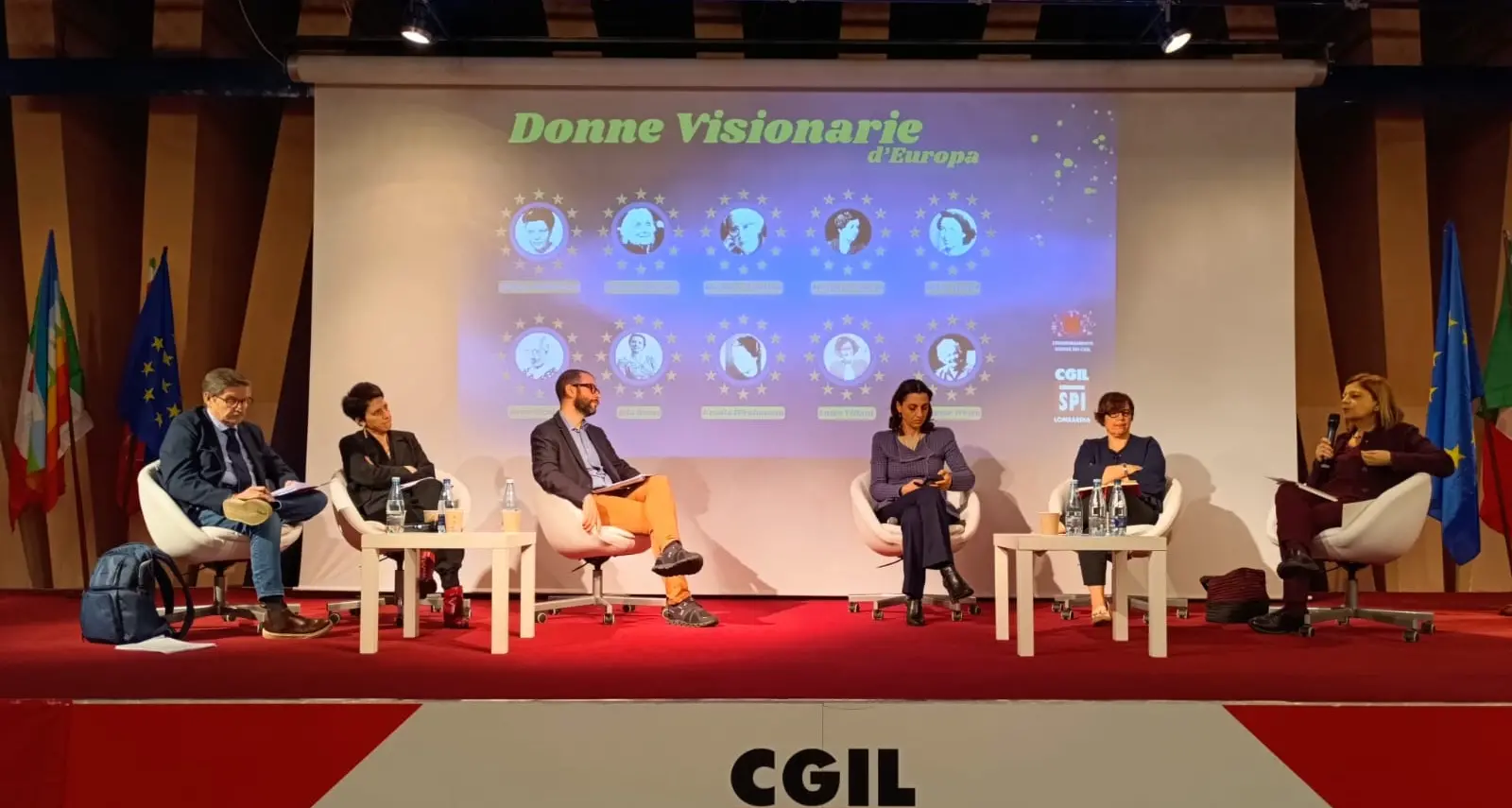 La conferenza dello Spi Lombardia: Donne visionarie d’Europa