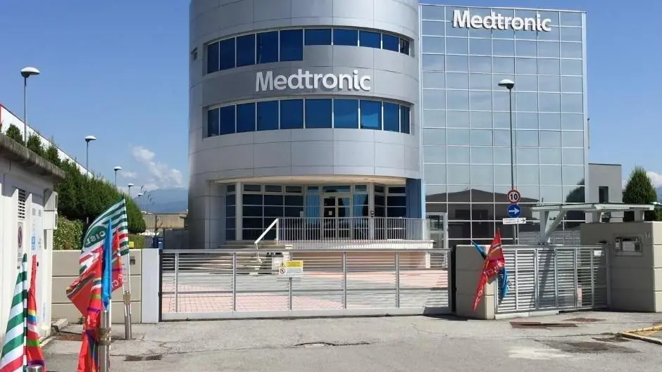Medtronic Invatec (foto Cisl Brescia)