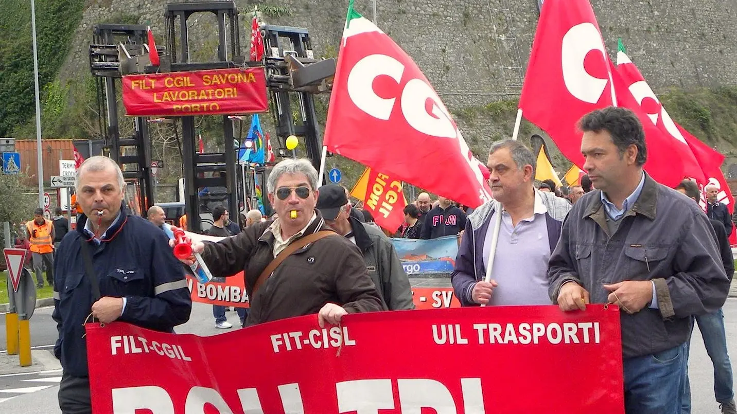 fotografia di Cgil Liguria, pagina Facebook