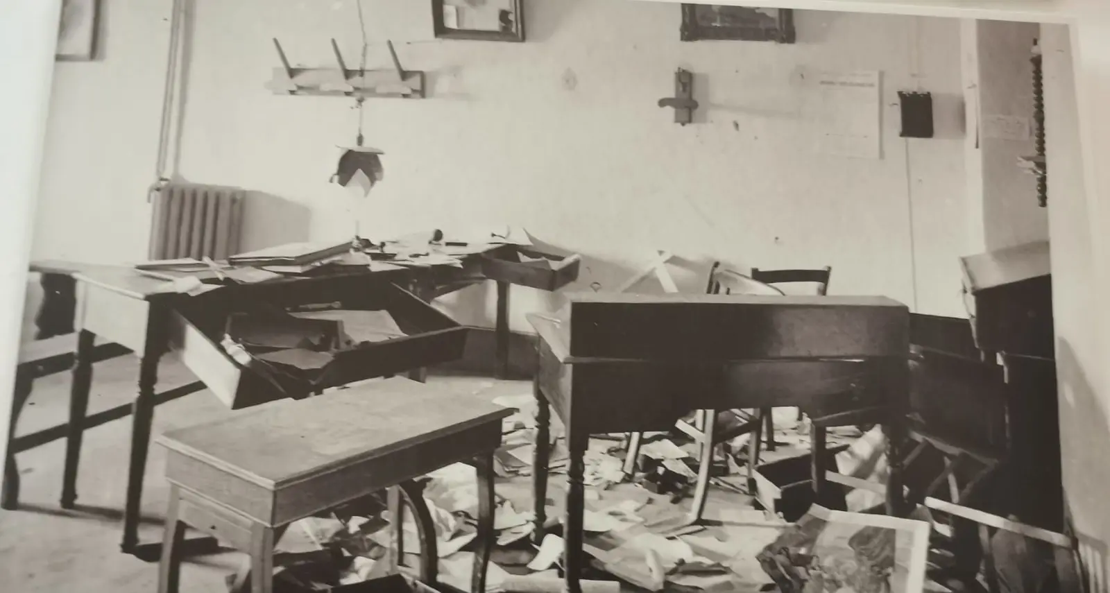 1921, squadristi devastano la Camera del lavoro di Torino
