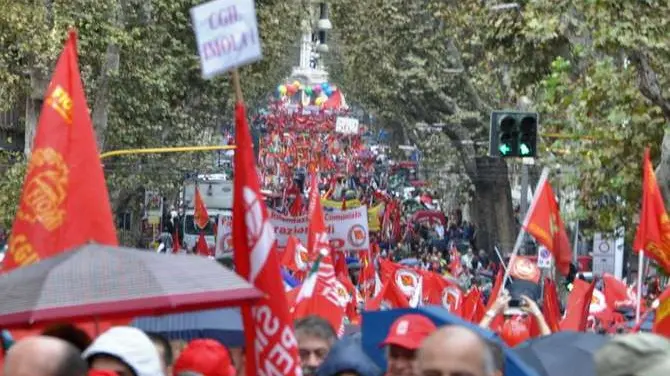 Servizi pubblici: sciopero generale contro i tagli - foto di Matteo Cavalieri (dall\\'archivio)