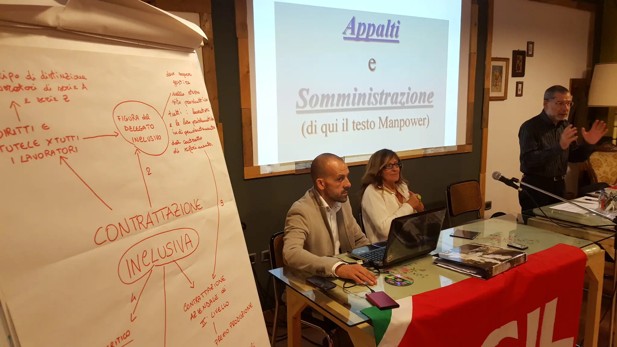 A Perugia il corso di formazione ARTI per delegati Cgil