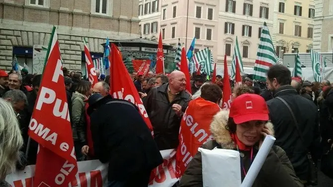 Foto Fp Cgil Nazionale su twitter