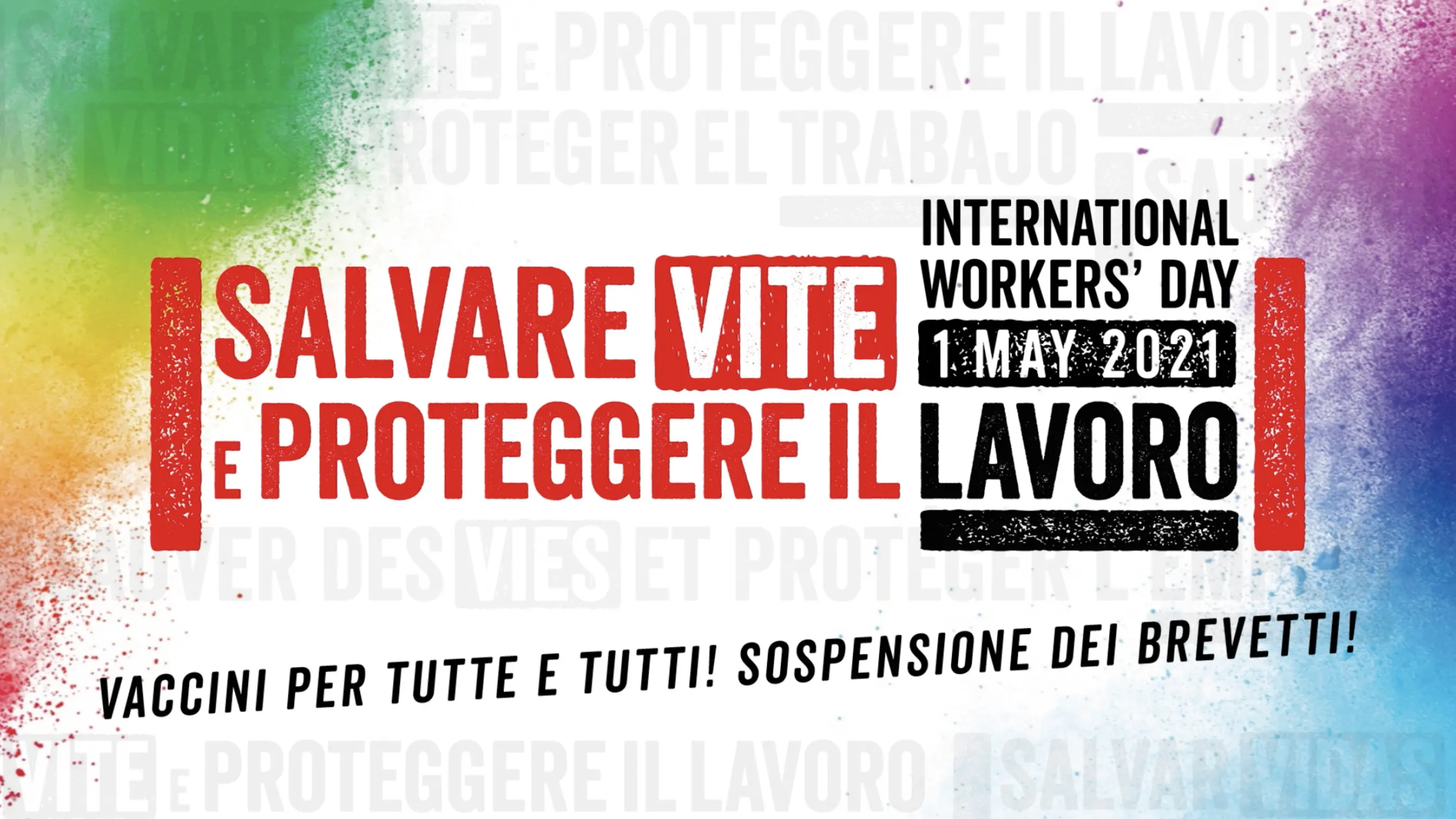 Lavoratrici e lavoratori di tutto il mondo, unitevi!