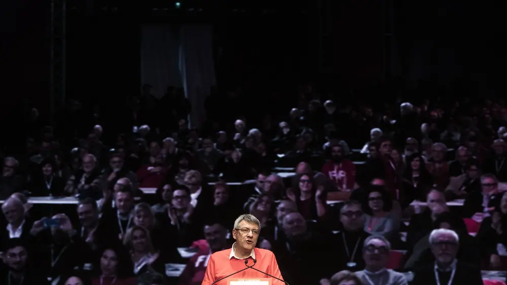 Maurizio Landini (foto di Marco Merlini)