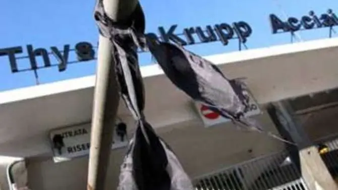 ThyssenKrupp, storia di un processo (foto da torino.cronacacity.com)