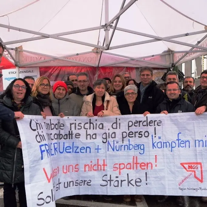 Froneri, a Parma la solidarietà del sindacato tedesco Ngg
