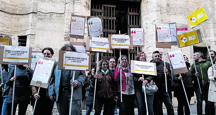 Anpal Servizi: è sciopero contro l'emorragia di precari