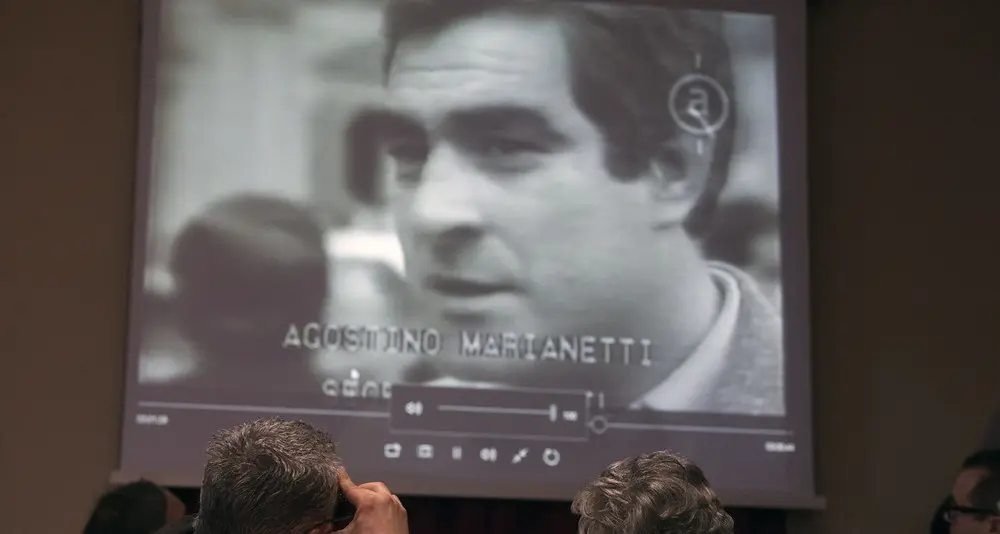 La Cgil ricorda Agostino Marianetti (foto, video)