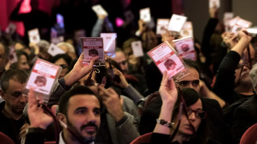 Foto del congresso Fp Cgil (Marco Merlini)