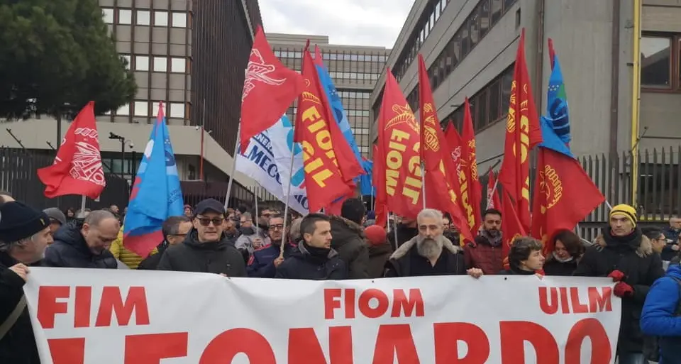 Genova: Leonardo, 8 giugno, sciopero con manifestazione