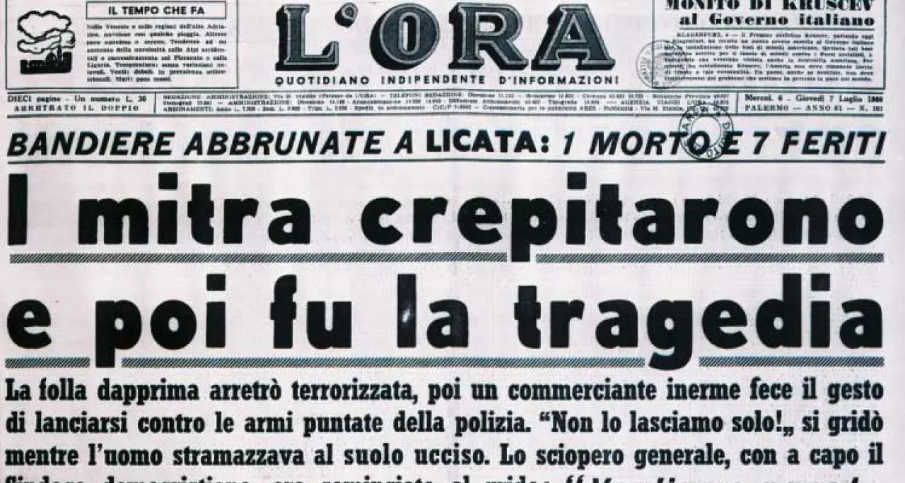 I morti di Licata, morti per mano dei fascisti