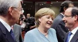 Merkel: l'Europa intervenga sui bilanci nazionali