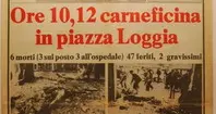 Ore 10,12: carneficina in Piazza della Loggia