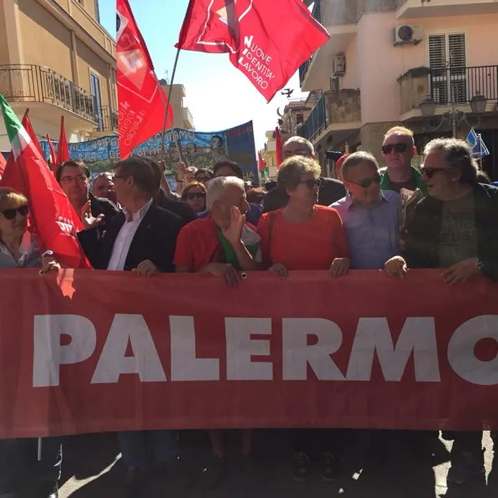Strage di Capaci: Cgil in corteo a Palermo