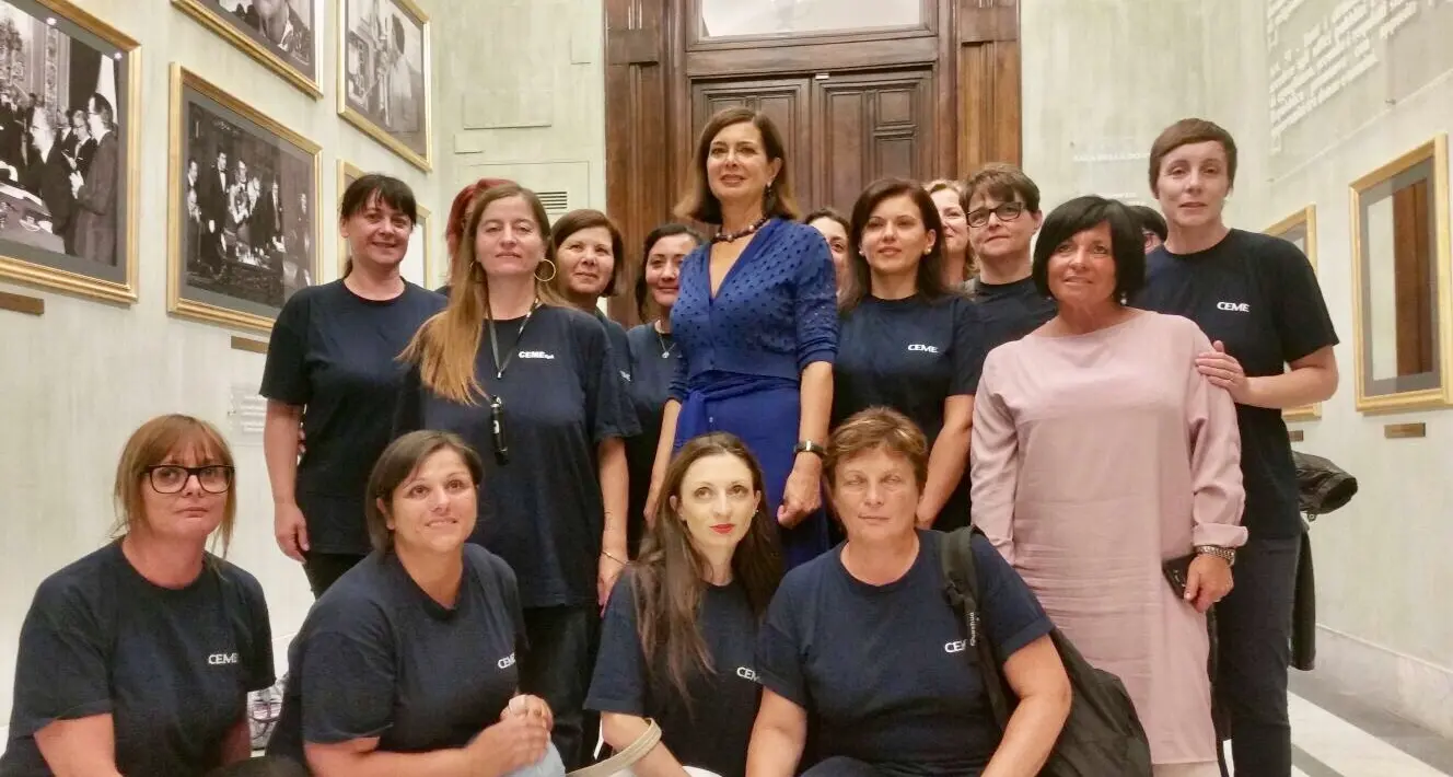 Vertenza Ceme: le lavoratrici dalla presidente Boldrini